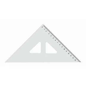 Linealdreieck mit Senkrechter